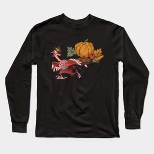 Runaway turkey Long Sleeve T-Shirt